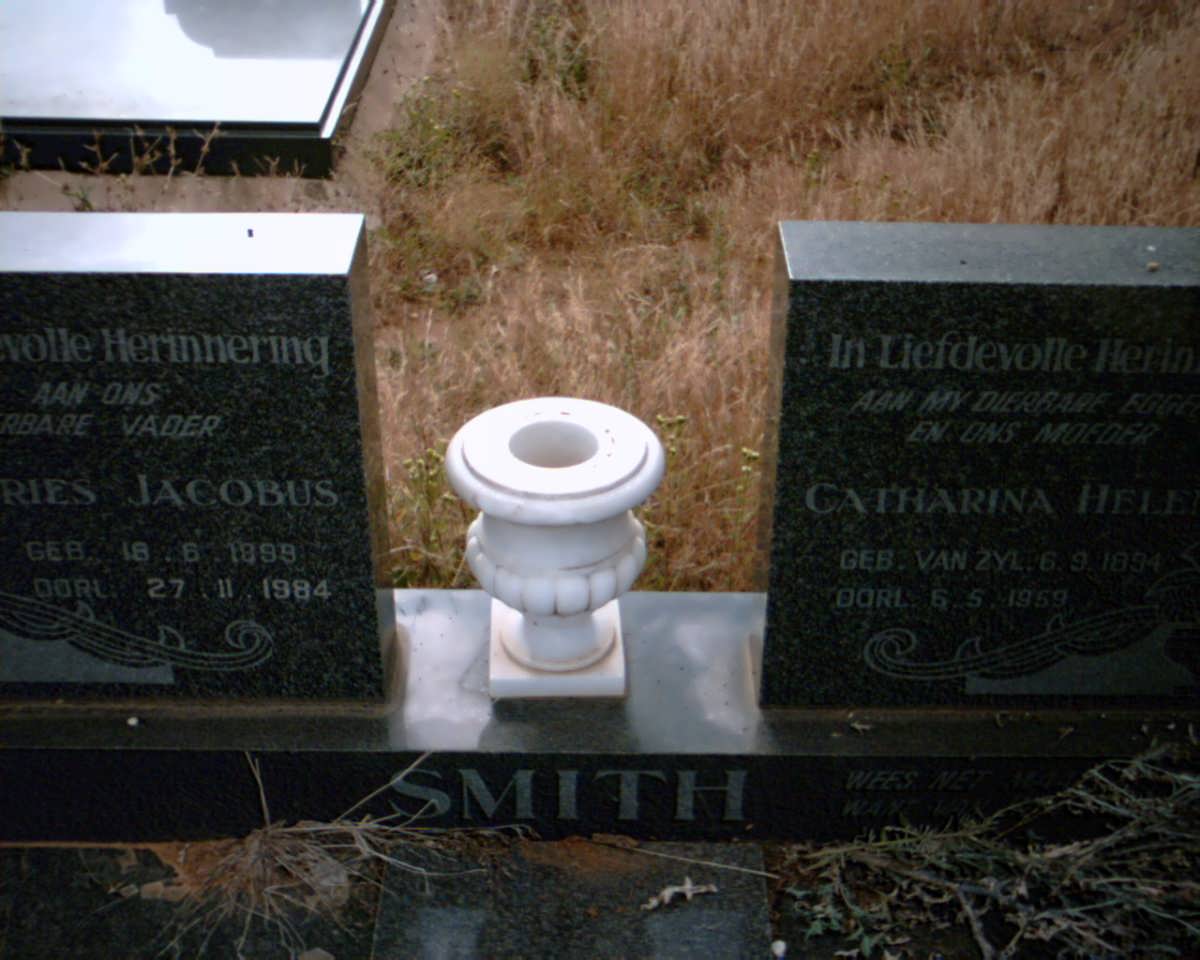 SMITH Andries Jacobus 1899-1984 &amp; Catharina Helena van ZYL 1894-1959