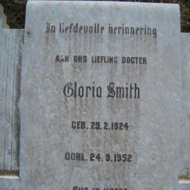 SMITH Gloria 1924-1952
