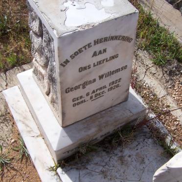 WILLEMSE Georgina 1922-1926