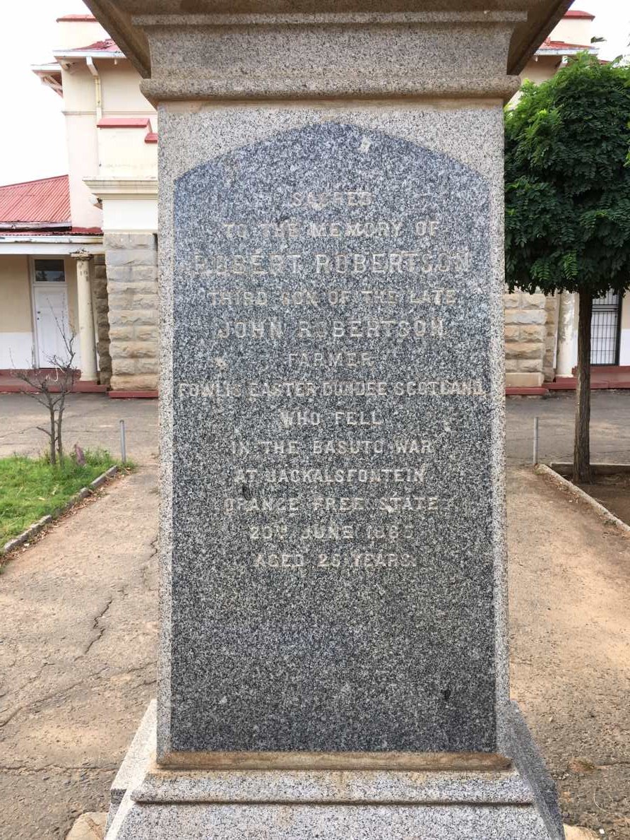 ROBERTSON Robert -1865