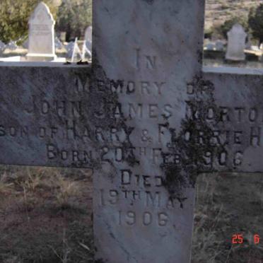 HILL John James Morton 1906-1906