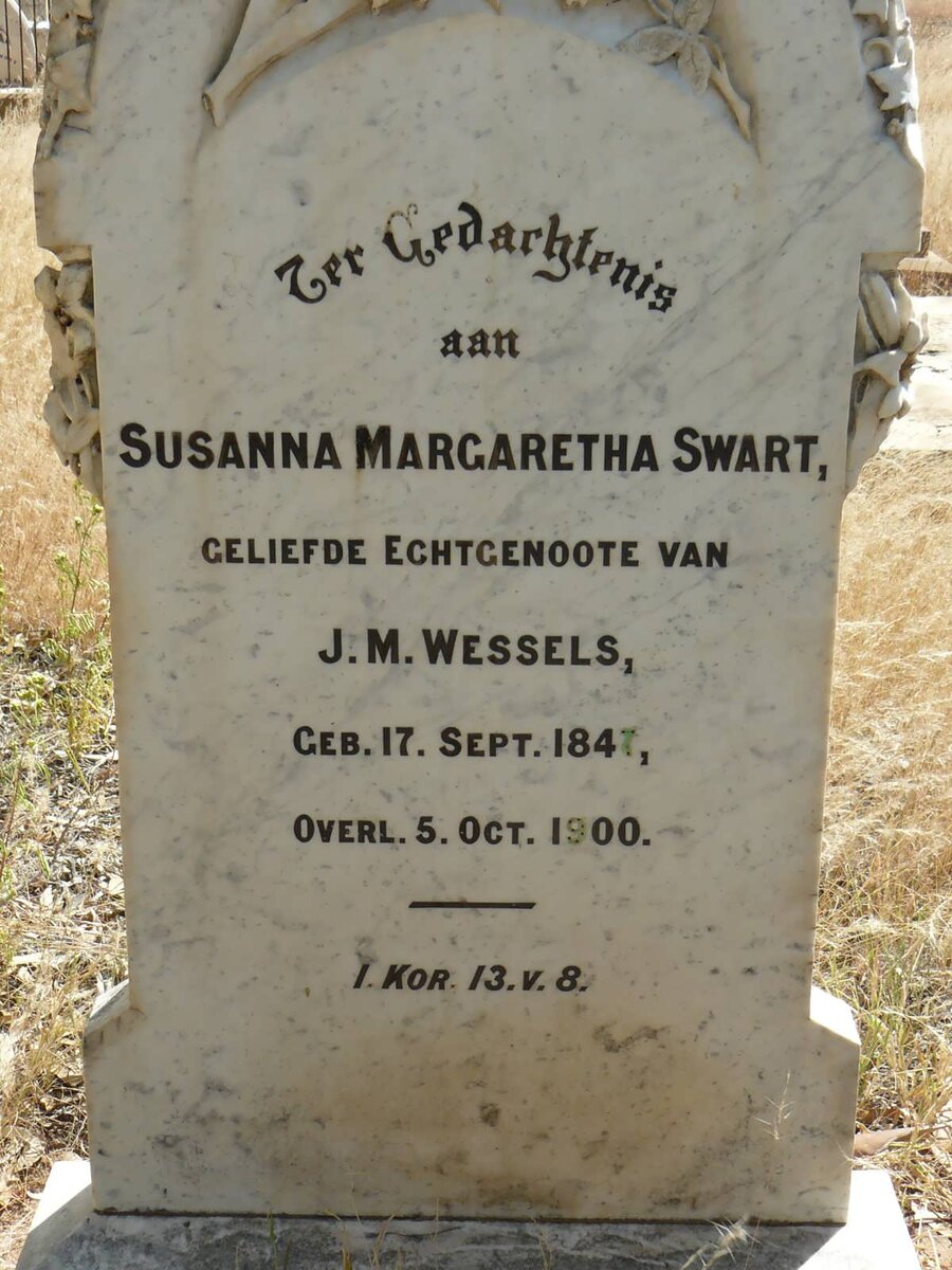 SWART Susanna Margaretha 1847-1900