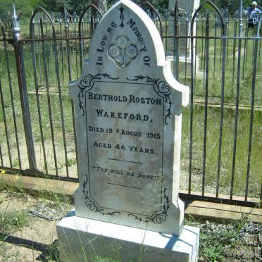 WAKEFORD Berthold Roston -1915