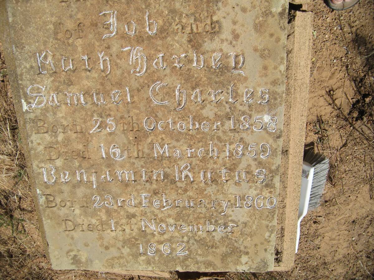 HARVEY Samuel Charles 1858-1859 :: HARVEY Benjamin Rufus 1860-1862