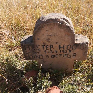 HOOD Hester 1938-1938