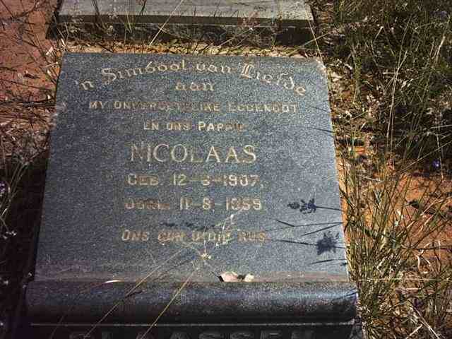 CLAASSEN Nicolaas 1907-1959