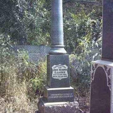 CLAASSEN Louis Hendrik 1841-1920