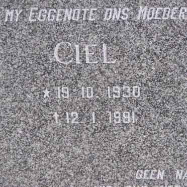 ABOUD Boet 1927-1996 &amp; Ciel 1930-1991