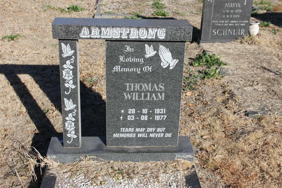 ARMSTRONG Thomas William 1931-1977