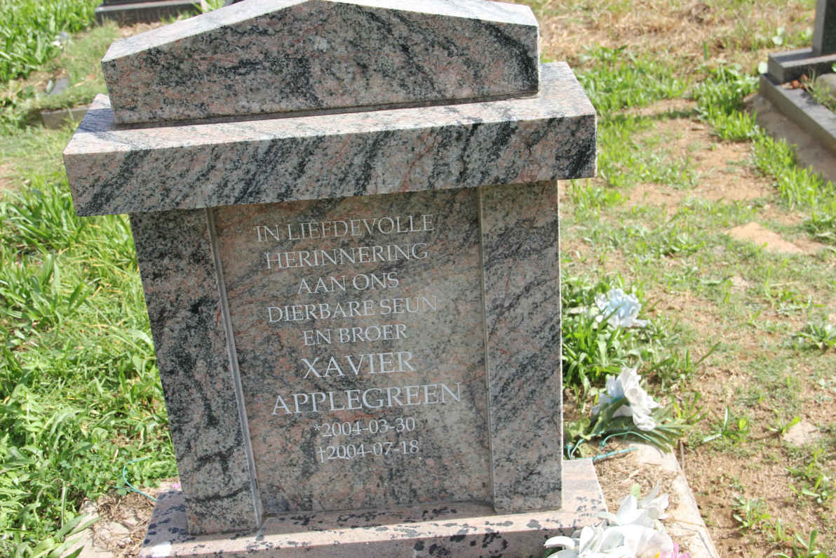 APPLEGREEN Xavier 2004-2004