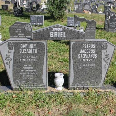 BRIEL Petrus Jacobus Stephanus 1939- &amp; Daphney Elizabeth 1942-1994