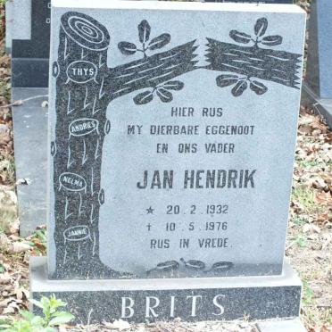 BRITS Jan Hendrik 1932-1976