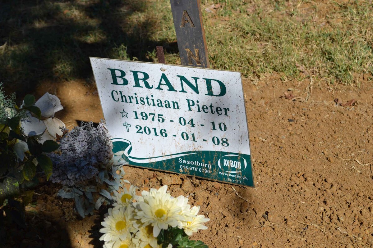 BRAND Christiaan Pieter 1975-2016