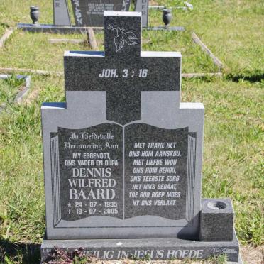 BAARD Dennis Wilfred 1935-2005