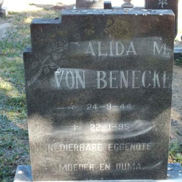 BENECKE Alida M., von 1944-1995