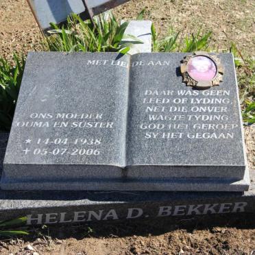 BEKKER Helena D. 1938-2006