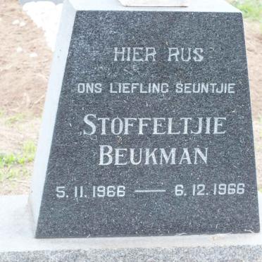 BEUKMAN Stoffeltjie 1966-1966