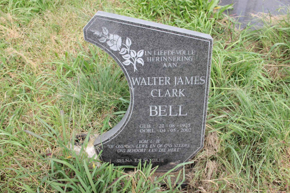 BELL Walter James Clark 1925-2002