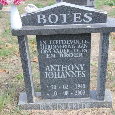 BOTES Anthony Johannes 1940-2009