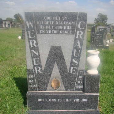 CRAUSE Werner 1974-1998