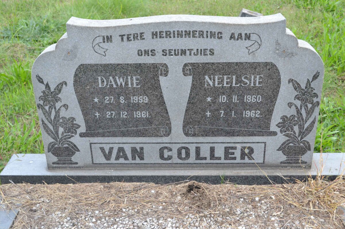 COLLER Dawie, van 1959-1961 :: VAN COLLER Neelsie 1960-1962