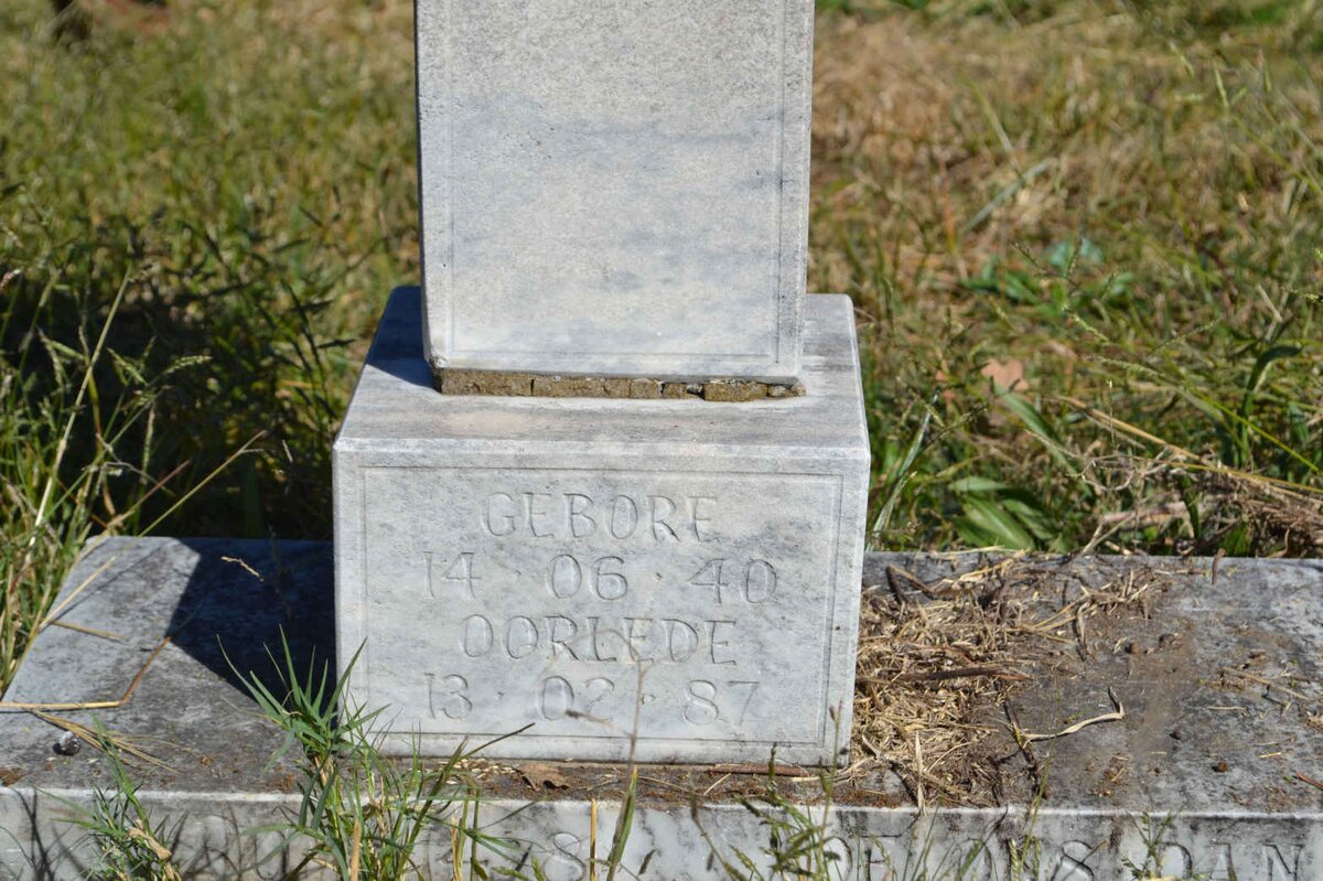 CLAASSENS Jacob Jacobus 1940-1987