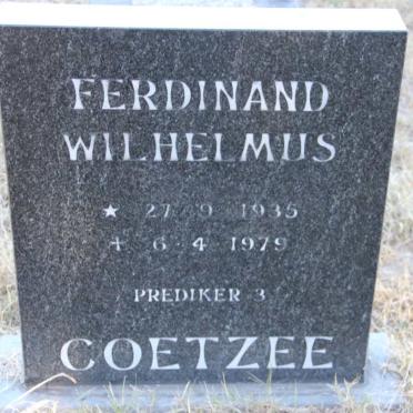 COETZEE Ferdinand Wilhelmus 1935-1979