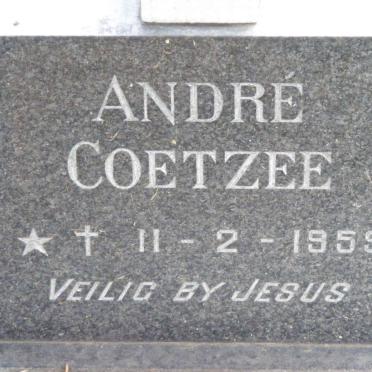 COETZEE André 1959-1959