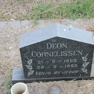 CORNELISSEN  Deon 1965-1965