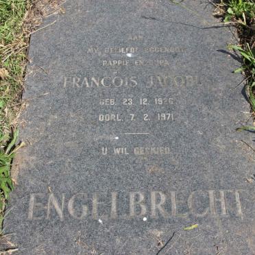 ENGELBRECHT Francois Jacobus 192?-1971