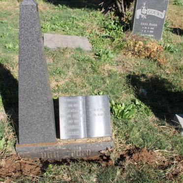 EEDEN Gerhardus Jacobus, van 1945-19??