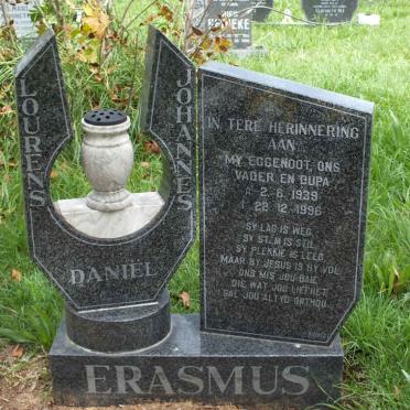 ERASMUS Lourens Johannes Daniël 1939-1996