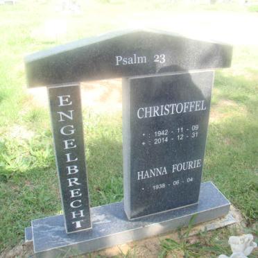 ENGELBRECHT Christoffel 1942-2014 &amp; Hanna FOURIE 1938-