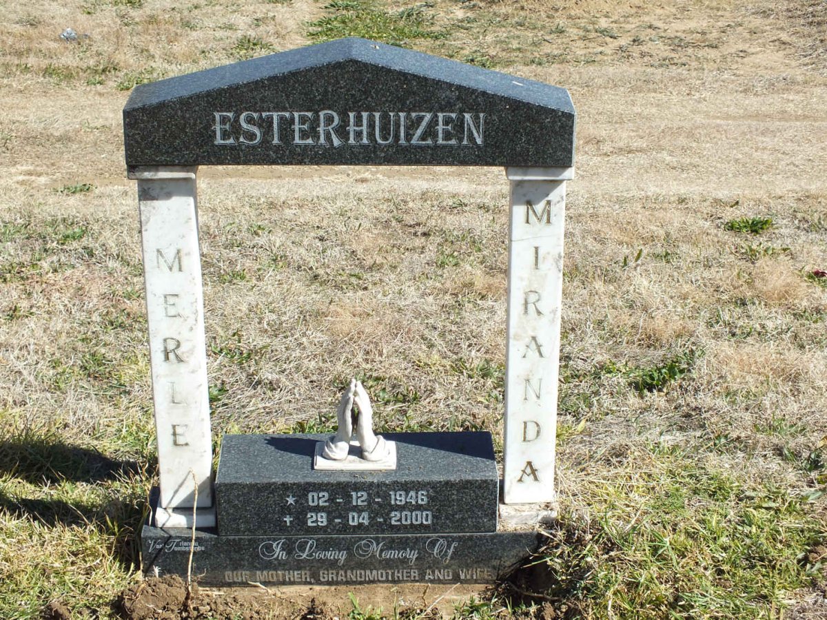 ESTERHUIZEN Merle Miranda 1946-2000