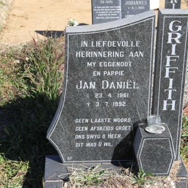 GRIFFITH Jan Daniel 1961-1992