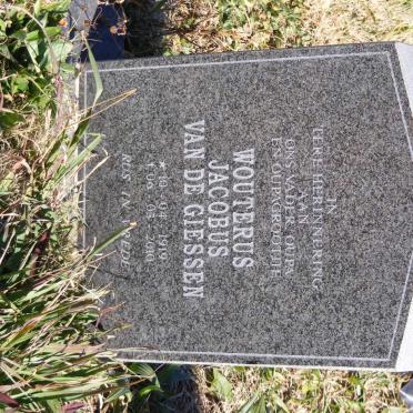 GIESSEN Wouterus Jacobus, van de 1919-2010