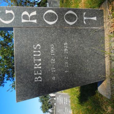 GROOT Bertus 1910-1975