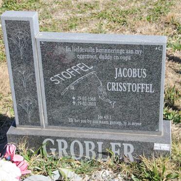GROBLER Jacobus Crisstoffel 1968-2010