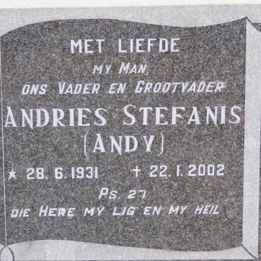 GOUWS Andries Stefanis 1931-2002 &amp; Maria Elizabeth 1934-1991
