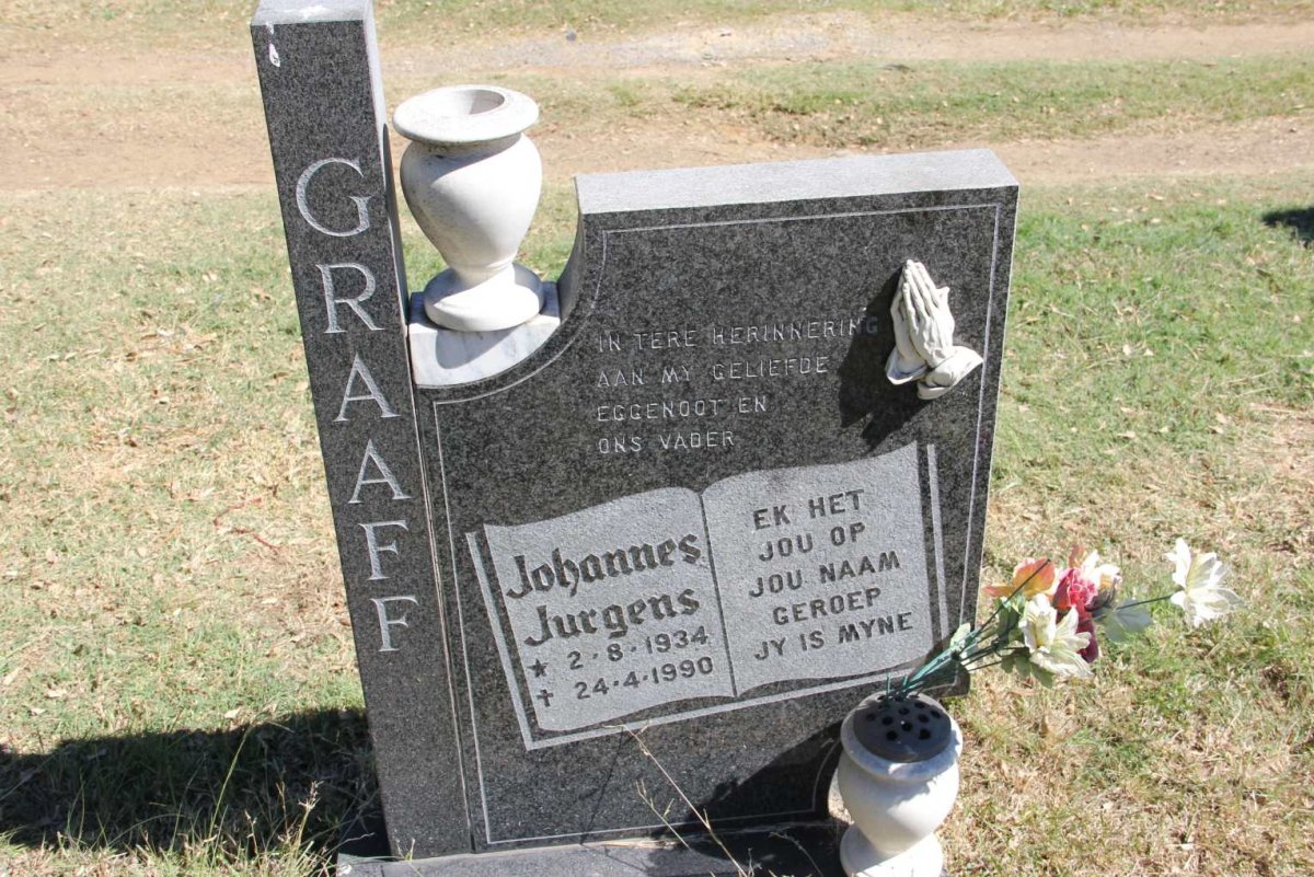 GRAAFF Johannes Jurgens 1934-1990