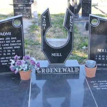 GROENEWALD Naomi 1941-1994 :: GROENEWALD Neill 1987-2015
