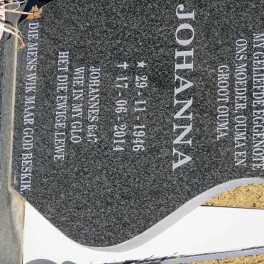 GOUS Johanna 1946-2014