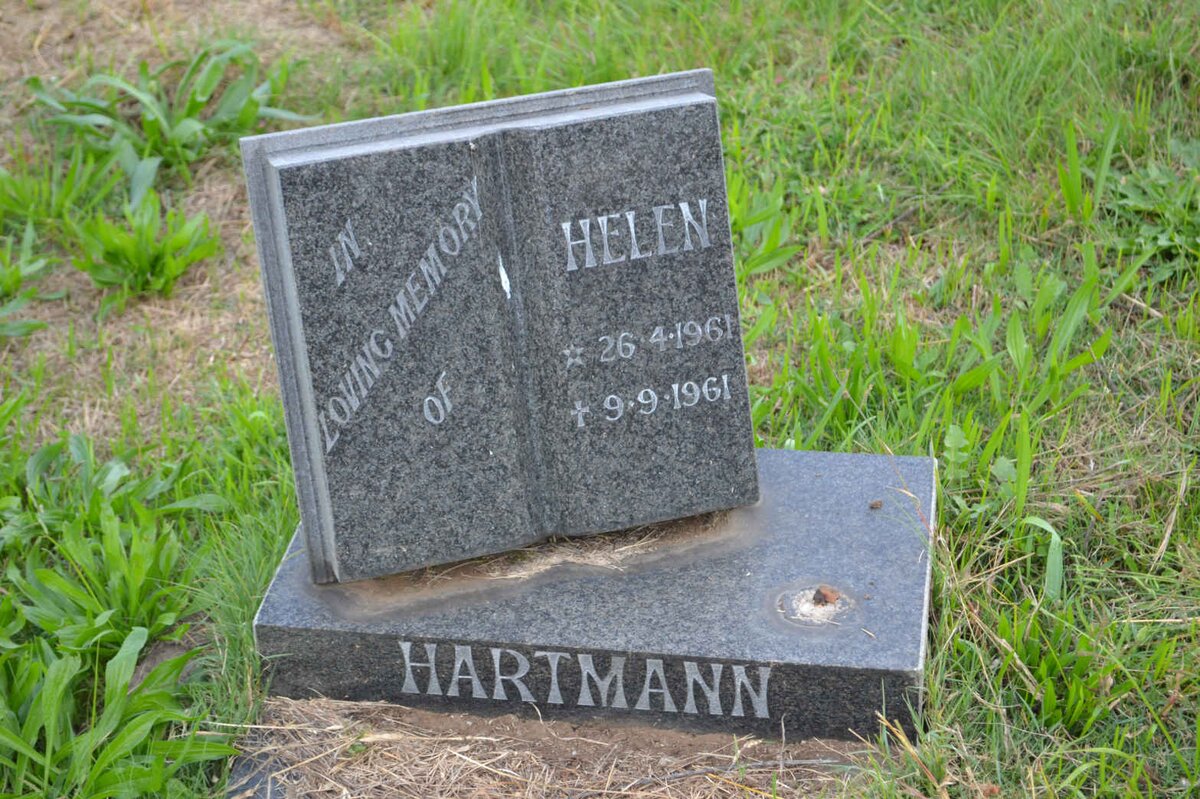 HARTMANN Helen 1961-1961