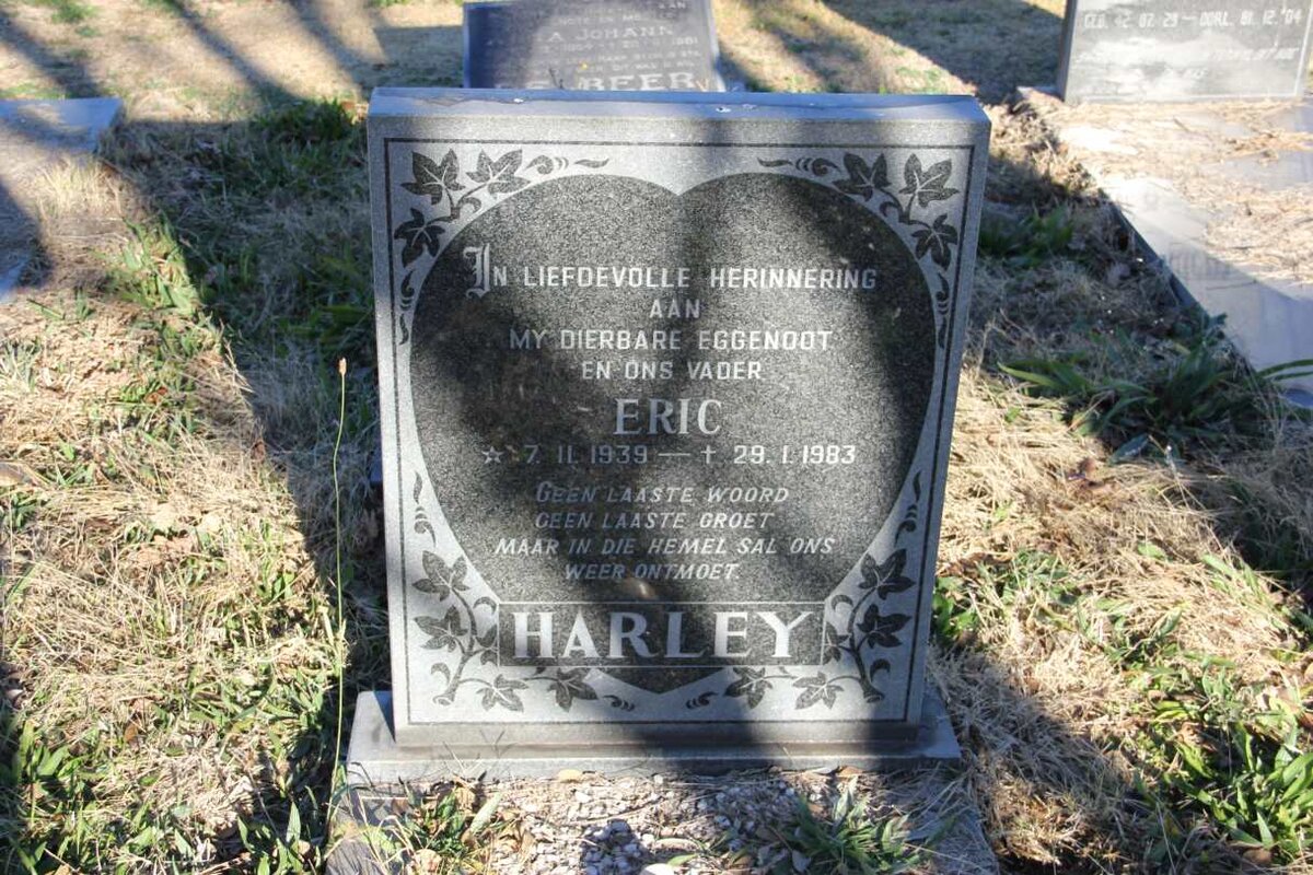 HARLEY Eric 1939-1983