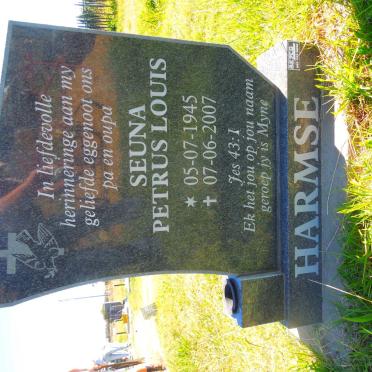 HARMSE Seuna Petrus Louis 1945-2007
