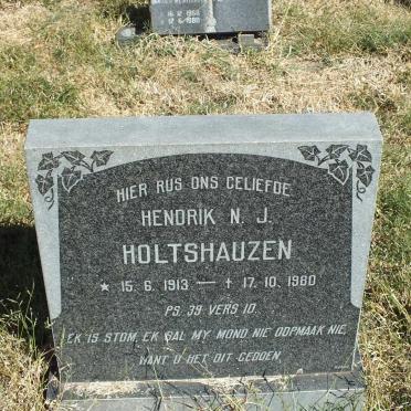 HOLTSHAUZEN Hendrik N.J. 1913-1980