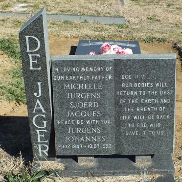 JAGER Jurgens Johannes, de 1947-1993