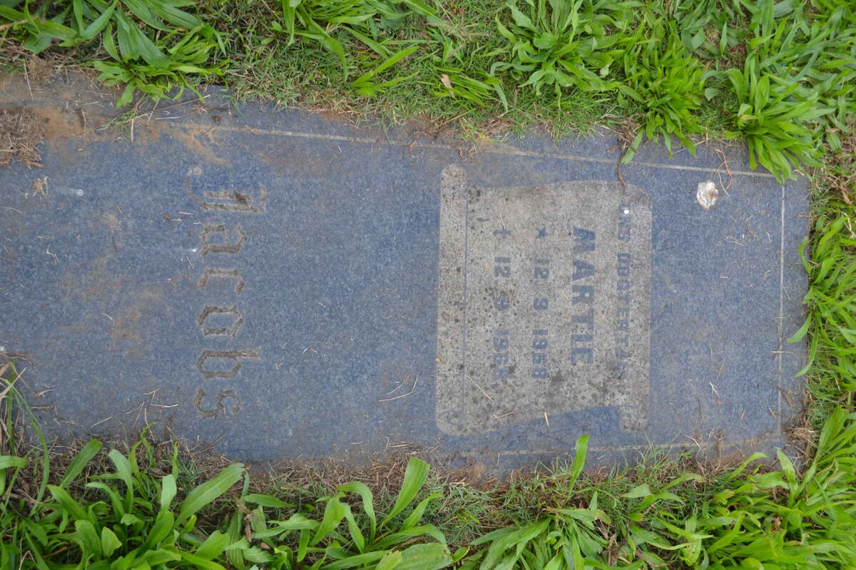 JACOBS Martie 1968-1968