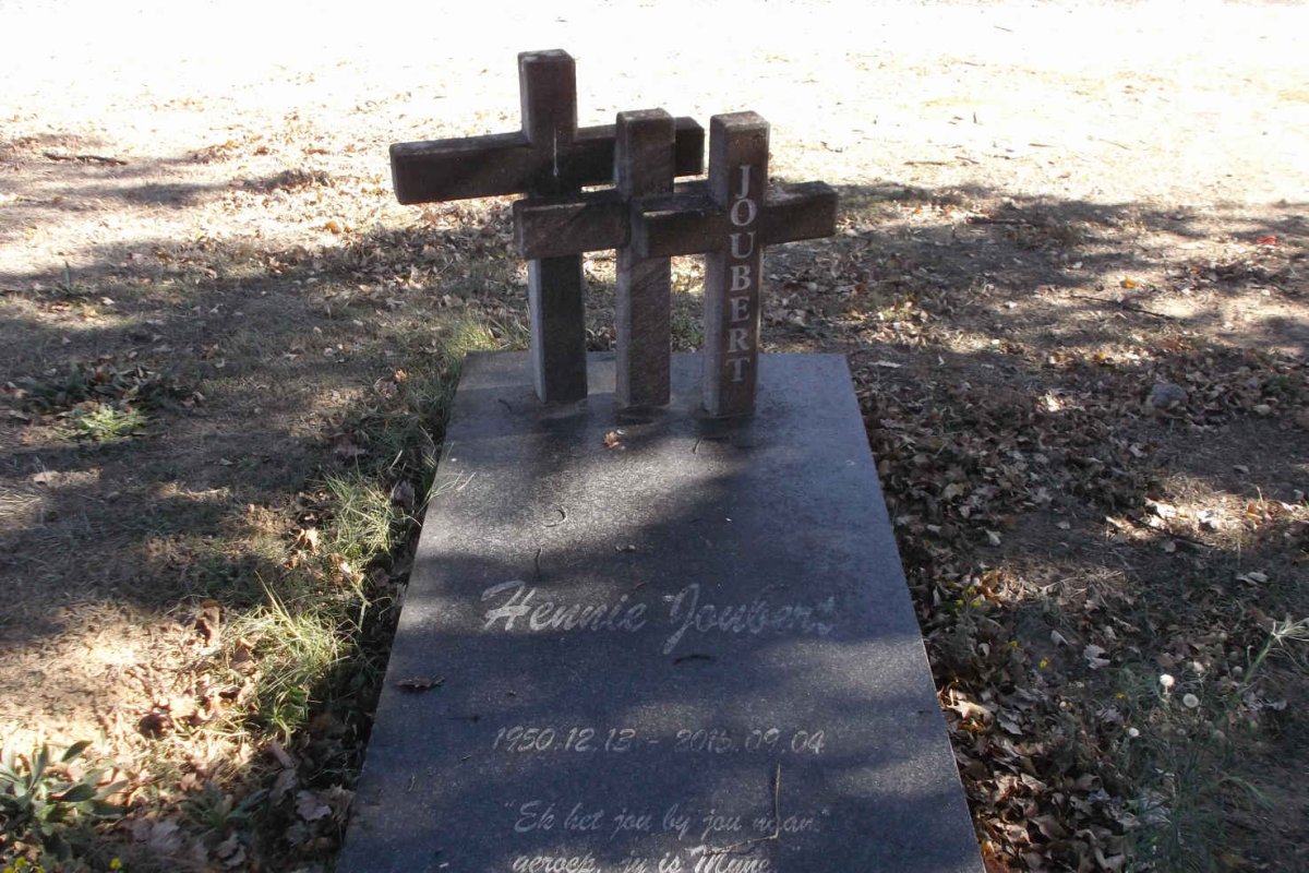 JOUBERT Hennie 1950-2015