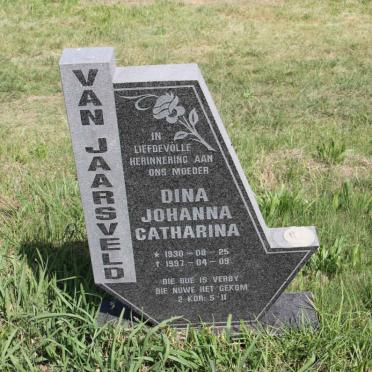 JAARSVELD Dina Johanna Catharina, van 1930-1997